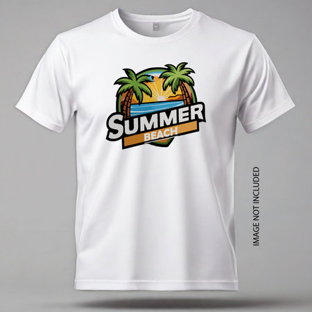 Summer Lover California Vintage T-Shirt Designのイラスト素材