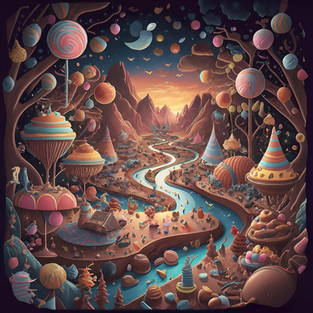 World Chocolate Day - A luxurious chocolateの写真素材