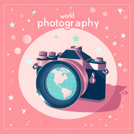 World Photography Dayの写真素材
