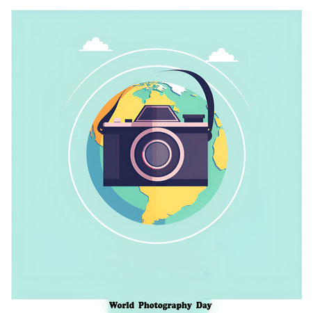 World Photography Dayの写真素材