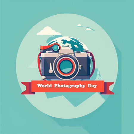World Photography Dayの写真素材