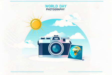 World Photography Dayの写真素材