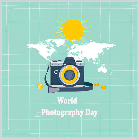 World Photography Dayの写真素材