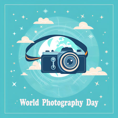 World Photography Dayの写真素材
