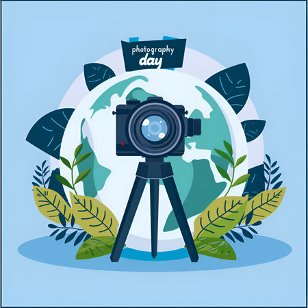 Celebrating World Photography Dayの写真素材