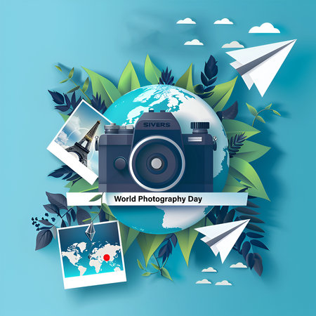 Celebrating World Photography Dayの写真素材