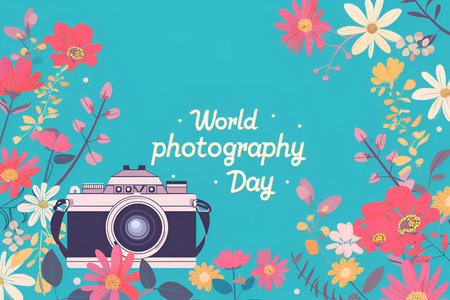 Celebrating World Photography Dayの写真素材