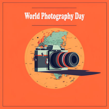 Celebrating World Photography Dayの写真素材