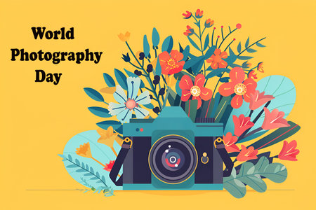 Celebrating World Photography Dayの写真素材