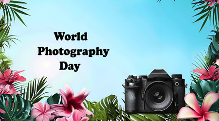 Celebrating World Photography Dayの写真素材