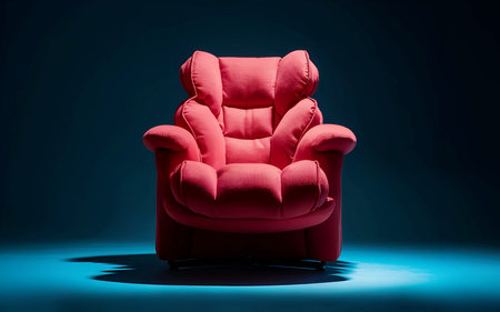 Comfort and Style: The Modern Office Chairの写真素材