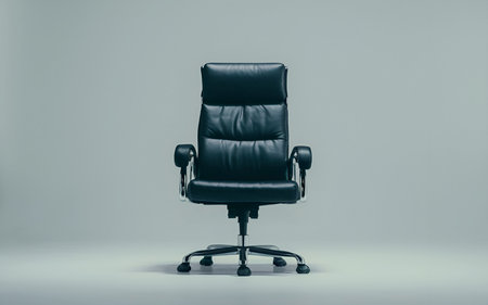 Comfort and Style: The Modern Office Chairの写真素材