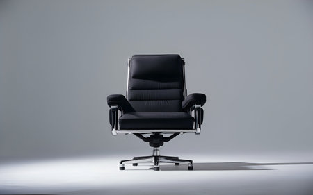 Comfort and Style: The Modern Office Chairの写真素材