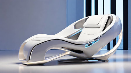 Stylish luxury chair in living room.の写真素材