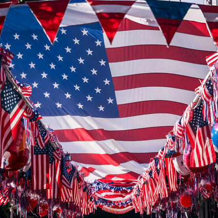 America's Freedom Fest: The 4th of July Independence Dayの写真素材