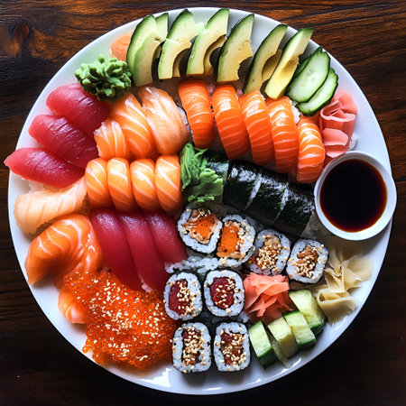 Fresh Sushi Delights: Taste the Ocean's Best in Every Bite