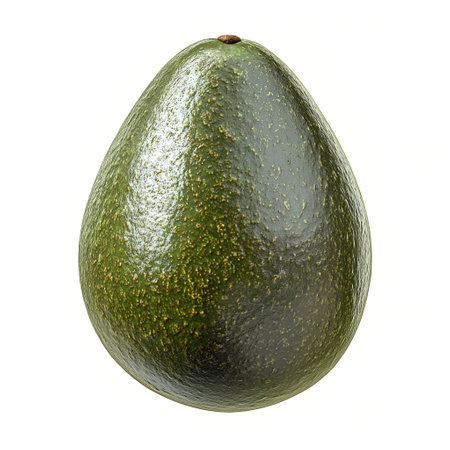 avocado isolated on white background. Clipping Path. Full depth of field.の写真素材