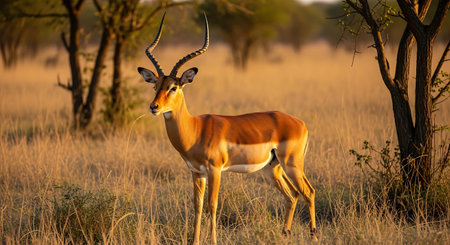 Impala antelope (Aepyceros melampus)の素材