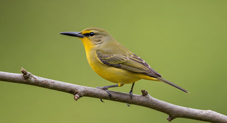Olive-backed sunbird (Cinnyris jugularis)の素材