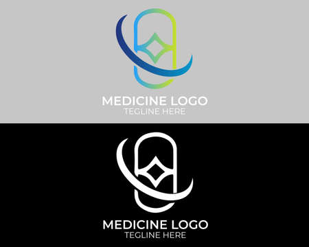 Medical, healthcare and pharmacy icons
Medicine,Medical,Drugs Vector Logoのイラスト素材