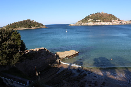 Beautiful islands view of Europe in Spainの写真素材