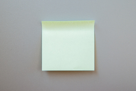 Blank adhesive note for inscription on a label. Front viewの写真素材