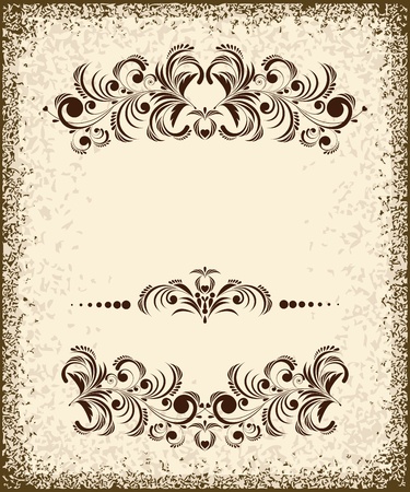 Set of vintage design elementsのイラスト素材