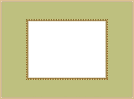 Golden Frame.のイラスト素材