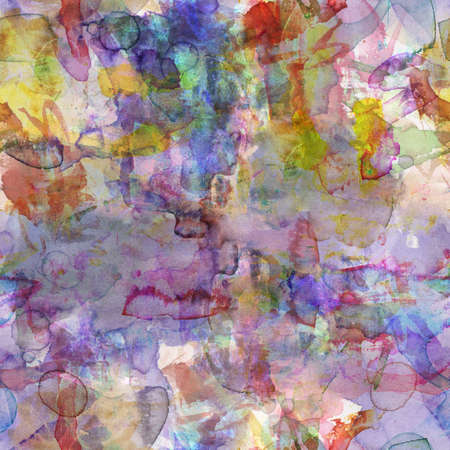 Abstract seamless pattern
Seamless pattern of the watercolor splats/blotches. It is possible to repeat (duplicate) it continuously without any seams.の写真素材