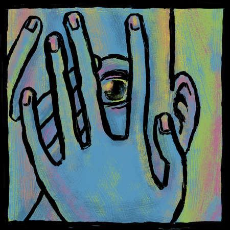 Emotional states iconsの写真素材