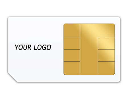 sim cardの写真素材