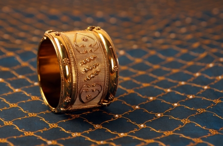 Indian Traditional Gold Banglesの写真素材