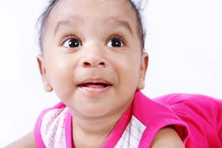 Indian Cute Little Babyの写真素材