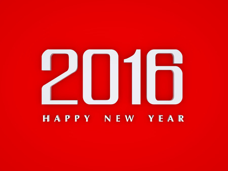 New Year 2016の写真素材