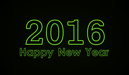 New Year 2016の写真素材