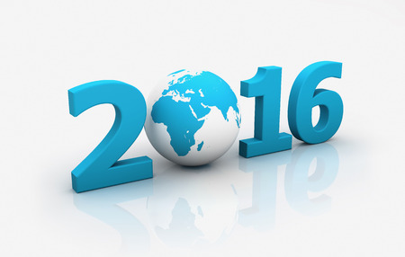 New Year 2016の写真素材