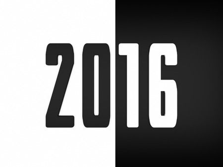 New Year 2016の写真素材