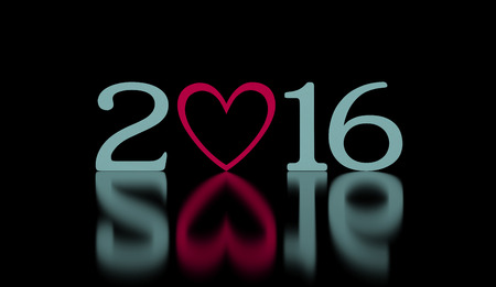 New Year 2016の写真素材