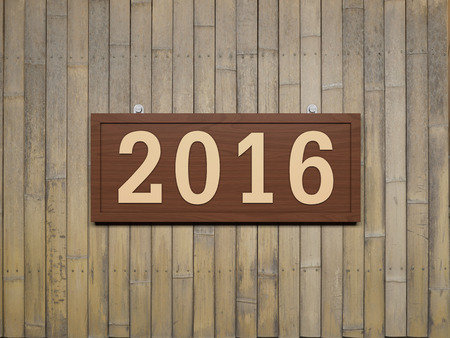 New Year 2016の写真素材