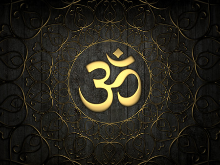 Hindu Om Iconの写真素材