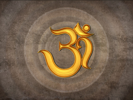 Hindu Om Iconの写真素材