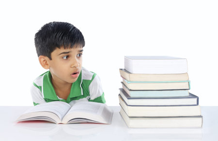 Indian School Boy