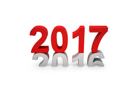 New Year 2017の写真素材