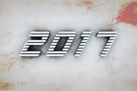 New Year 2017の写真素材