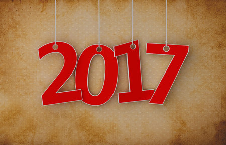 New Year 2017の写真素材