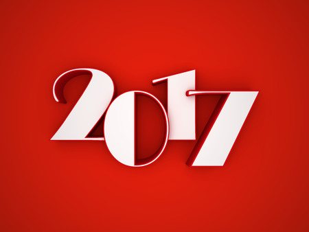 New Year 2017の写真素材