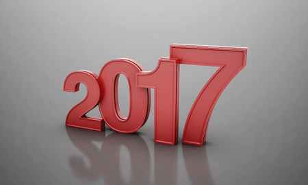 New Year 2017の写真素材