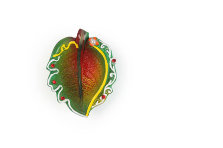 Indian Traditional Oil Lampの写真素材