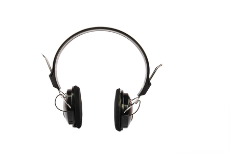 Headphone Isolated on Whiteの写真素材