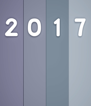 New Year 3D Rendering Imageの写真素材